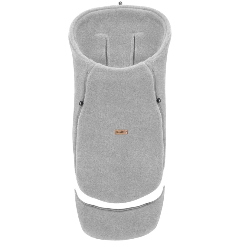 Wollfußsack Maxi Sierra, Grey – Gesamtansicht