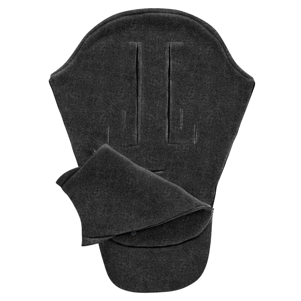 Wollfußsack Maxi Sierra, Anthracite – Seitenansicht
