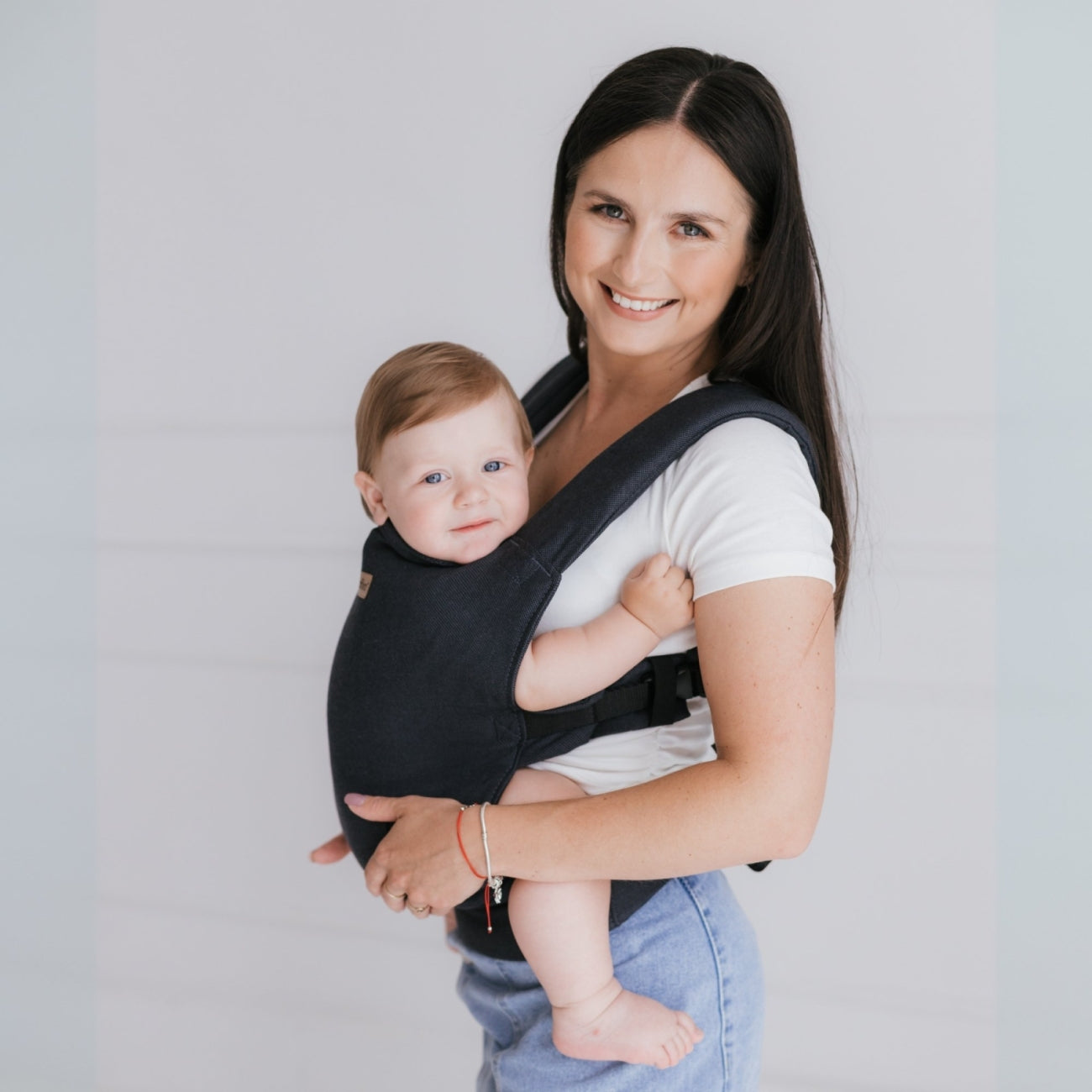 Babytrage BabyFlow, Anthracite – Detailansicht Trägersystem