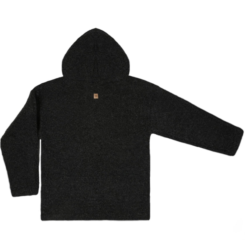 Wolljacke Zoya Nevada Anthracite – Rückansicht
